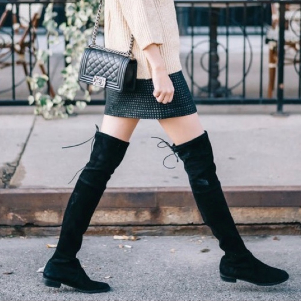 Coveted Stuart Weitzman over the knee boots